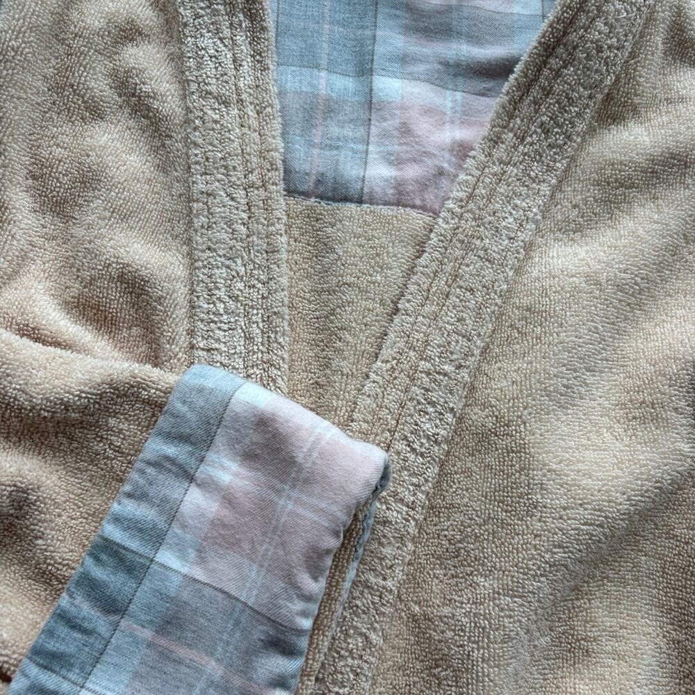 Barbour Ada Terry Cloth Robe Womens Small - Picture 9 of 9
